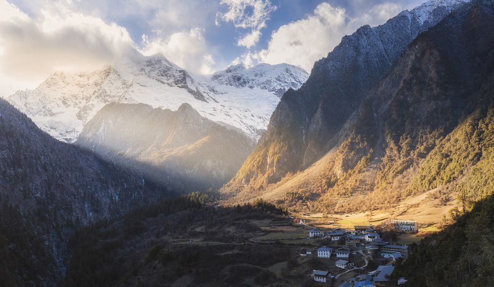 At the foot of Meili Snow Mountain