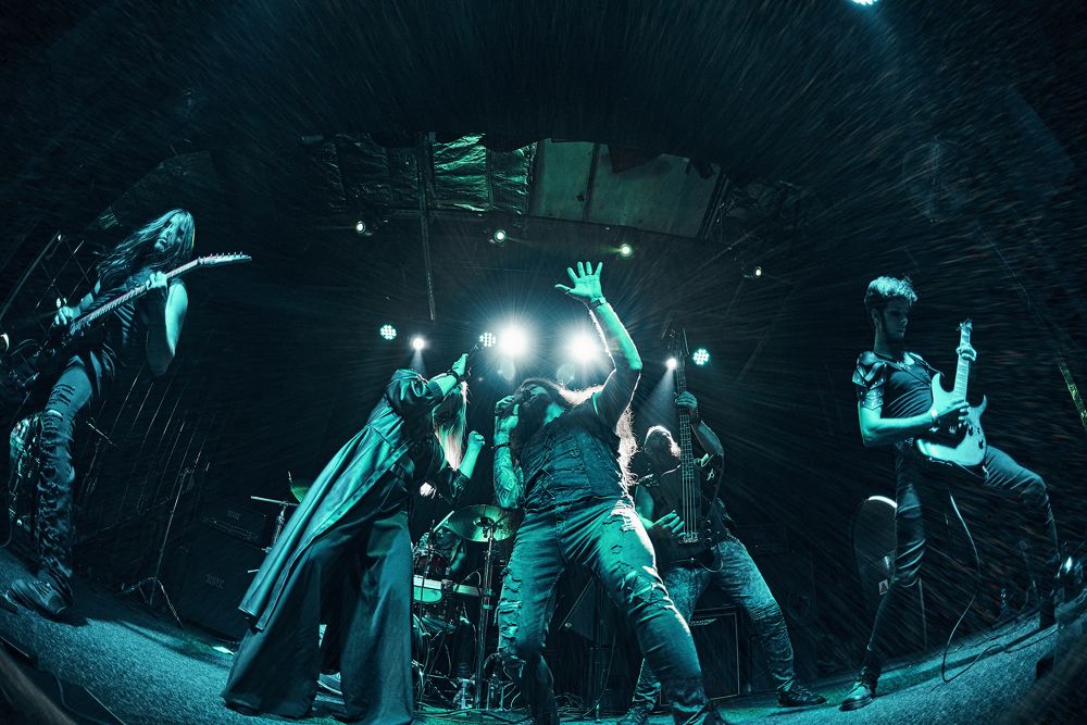 Концертная фотография с выступления группы Interiia , клуб Volume, Киев