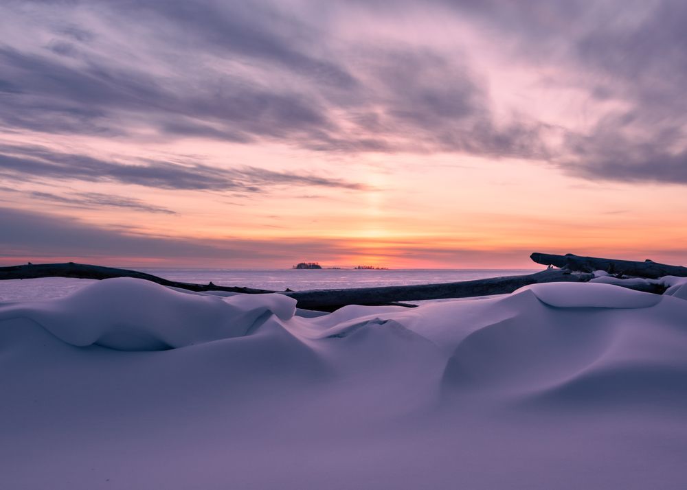 После снегопада