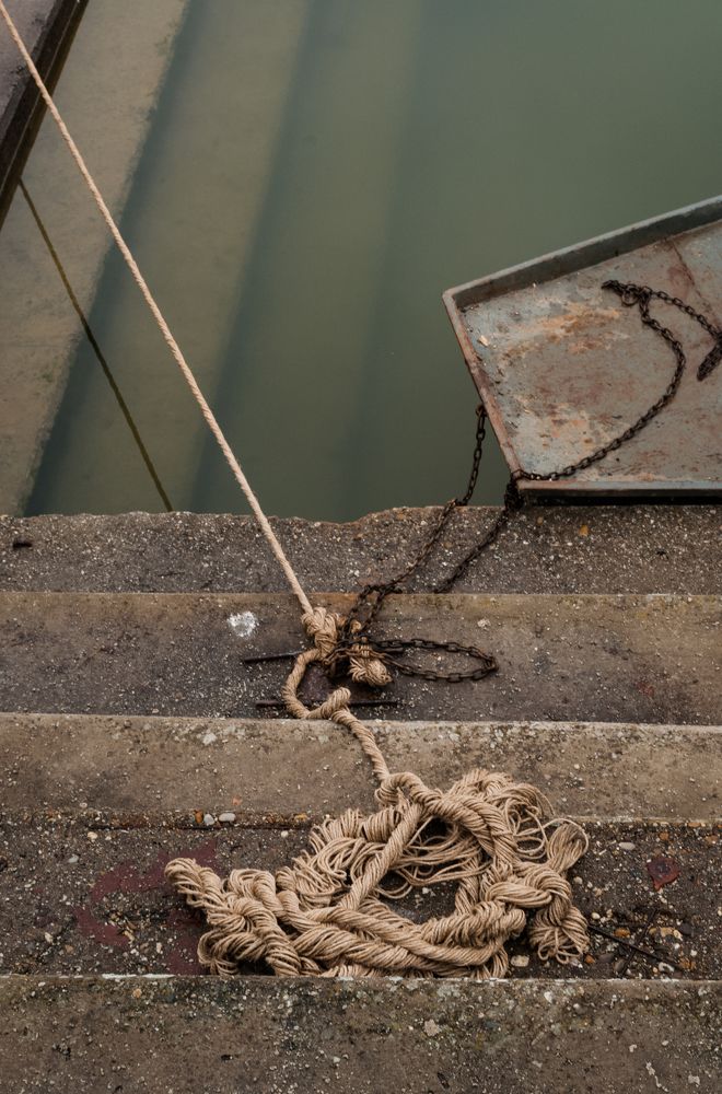 Fishin` boat in winter