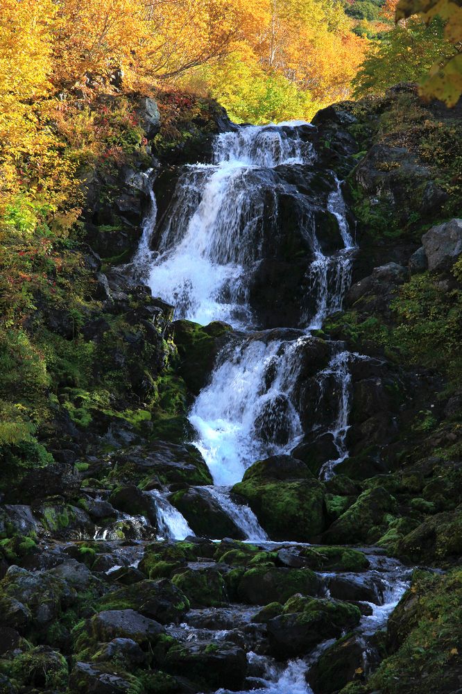Камчатский водопад