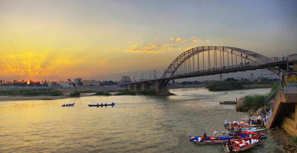 Iran-Ahvaz White Bridge