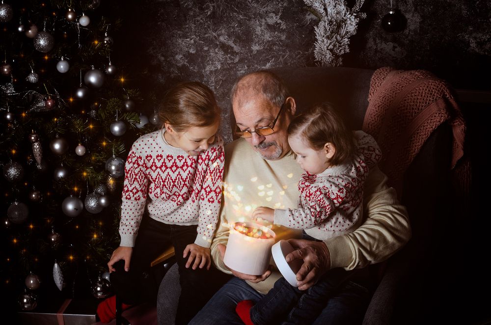 Волшебный вечер с дедушкой