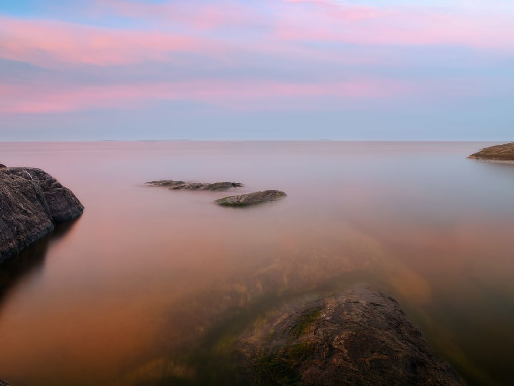 цветовой минимализм. ладожские шхеры