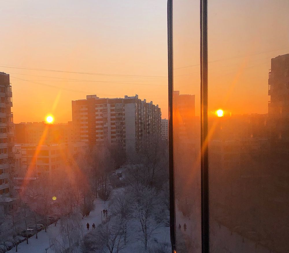 Double sunset.