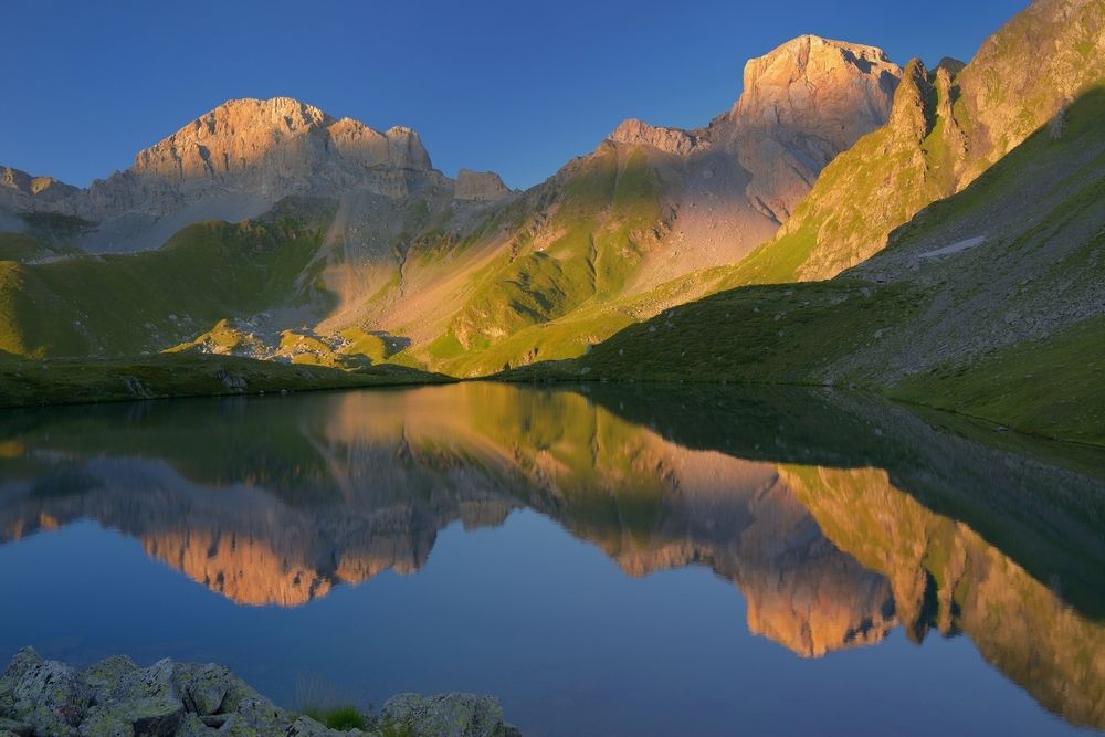 Вечер в горах