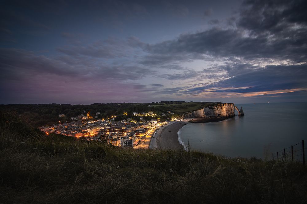 Sunset to Etretat