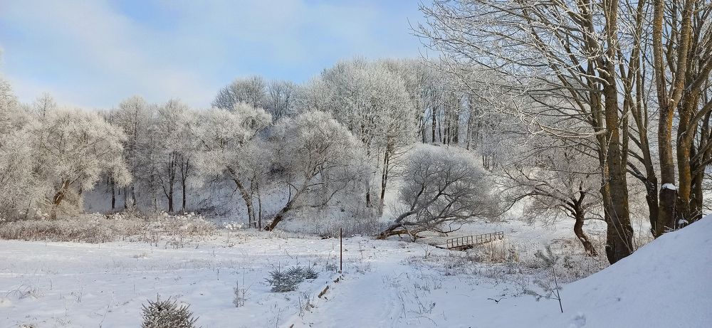 Заснеженный вал