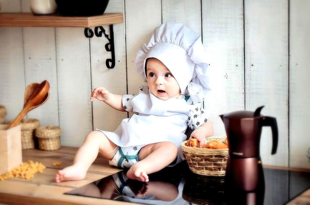 Студийный портрет малыша