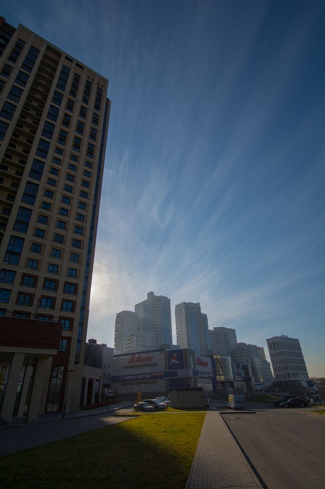 Утро в Новосибирске