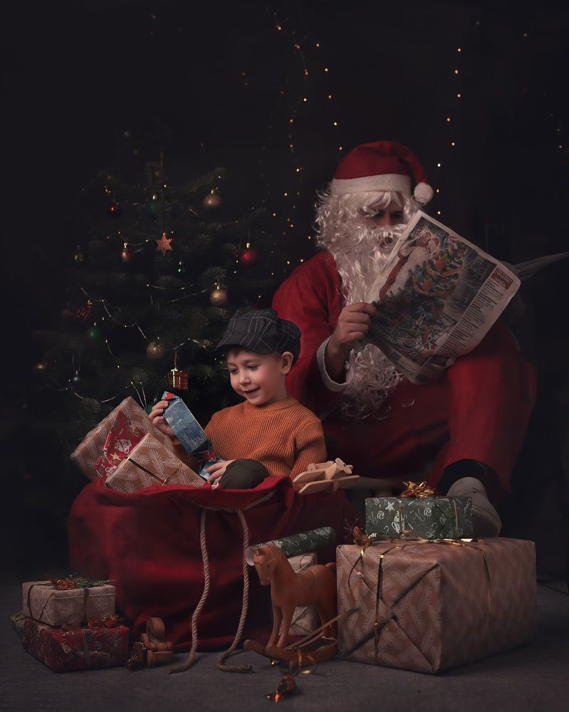 Когда папа - Дед Мороз