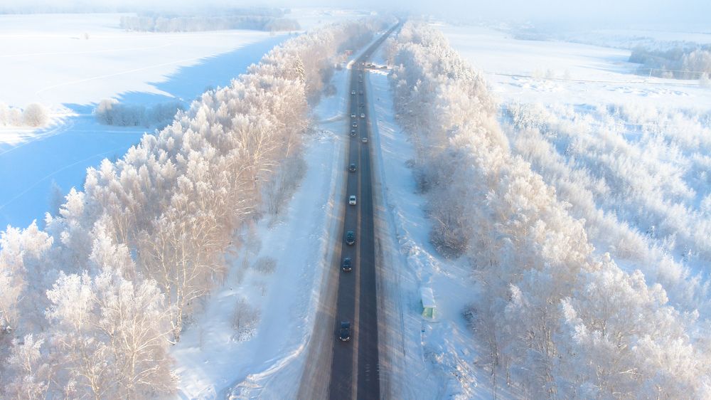 Зимняя дорога