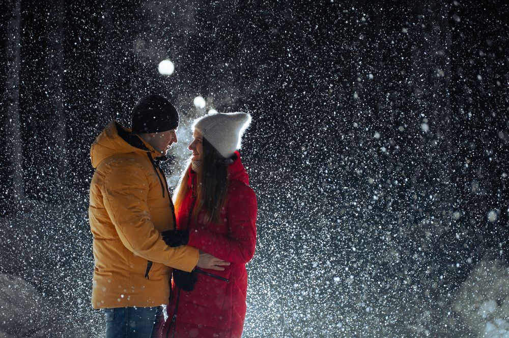 Снежный вечер