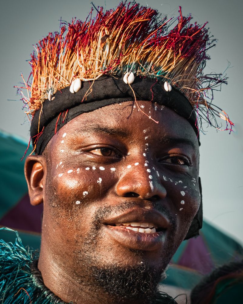 Портрет мужчины из Бенина