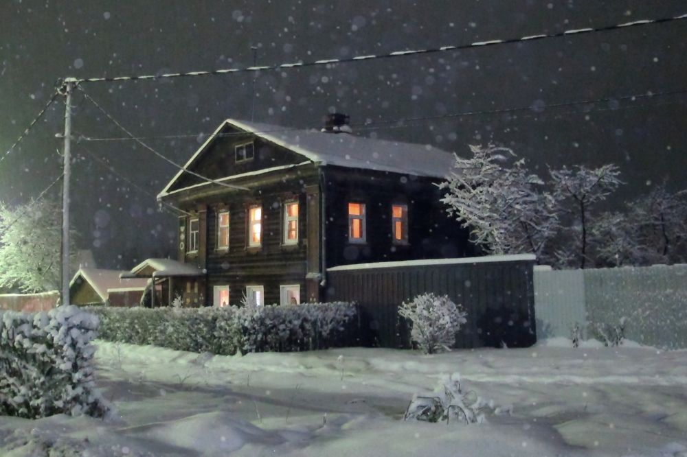 Зимний пунктир