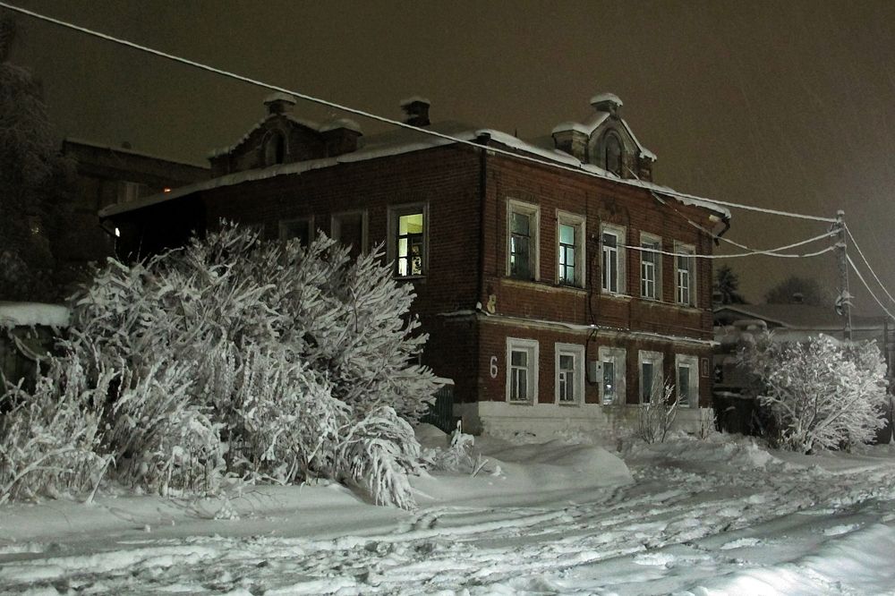 Снежный вечер