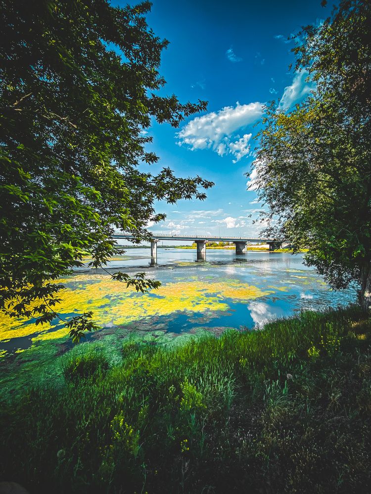 Мост в Казахстане