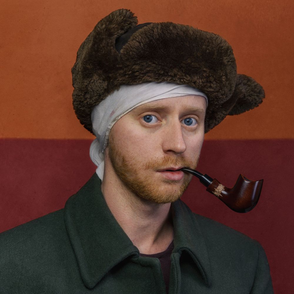 Автопортрет с перевязанным ухом