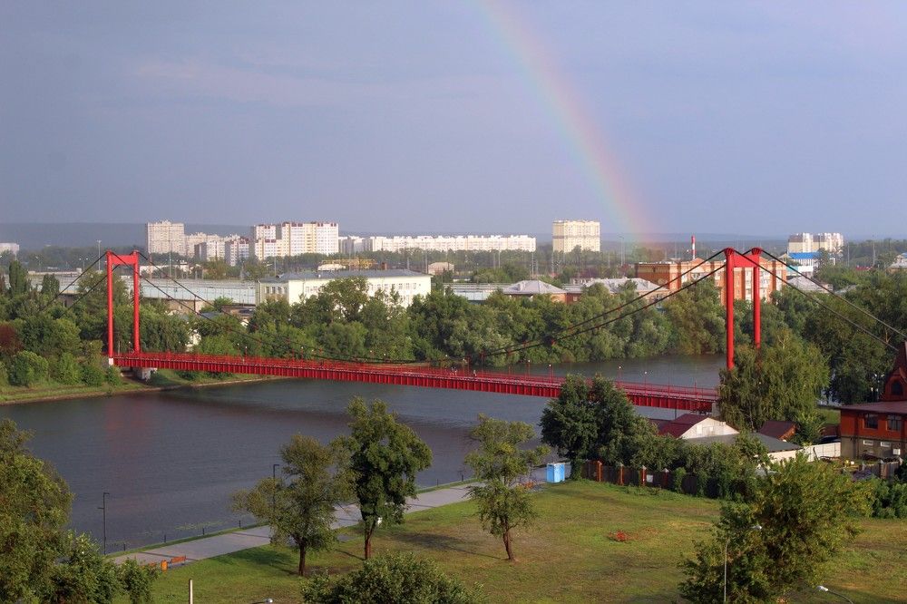 Красный мост.