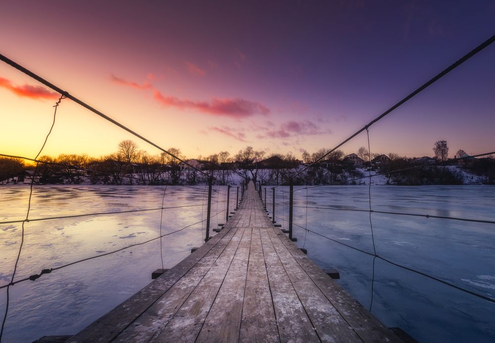 Зимний мост.