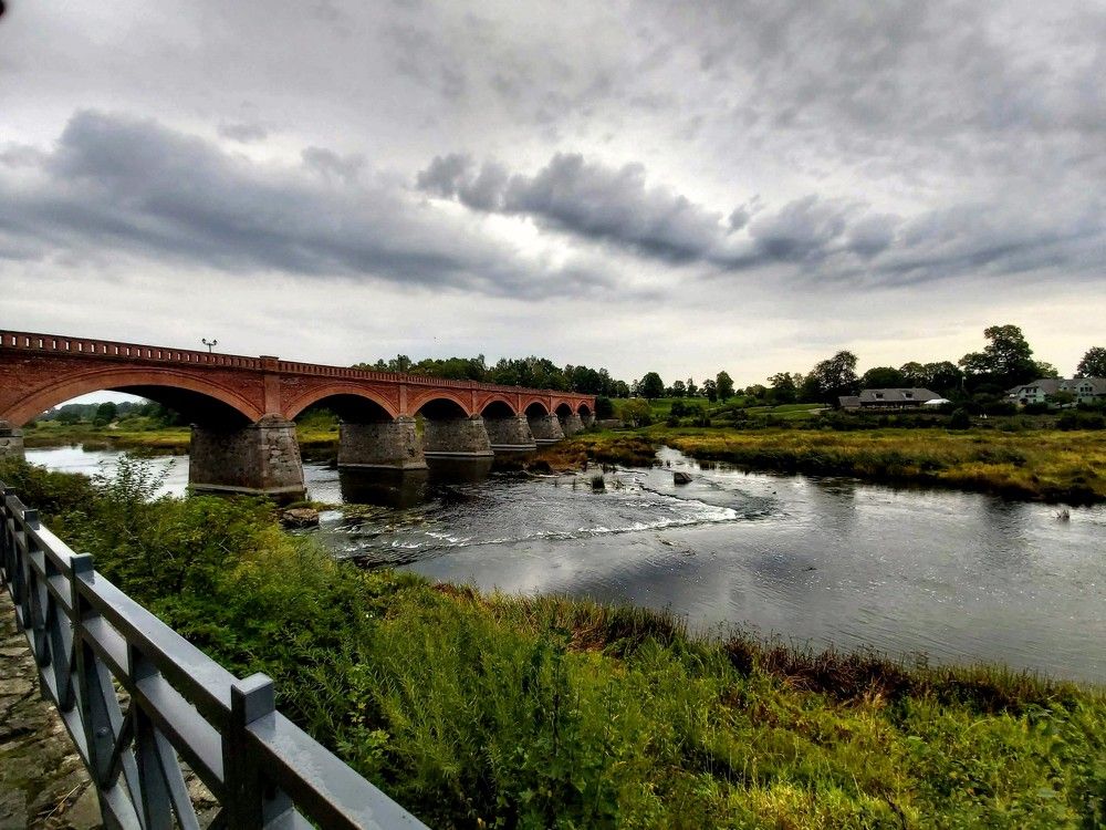 Ancient bridge in Latvia