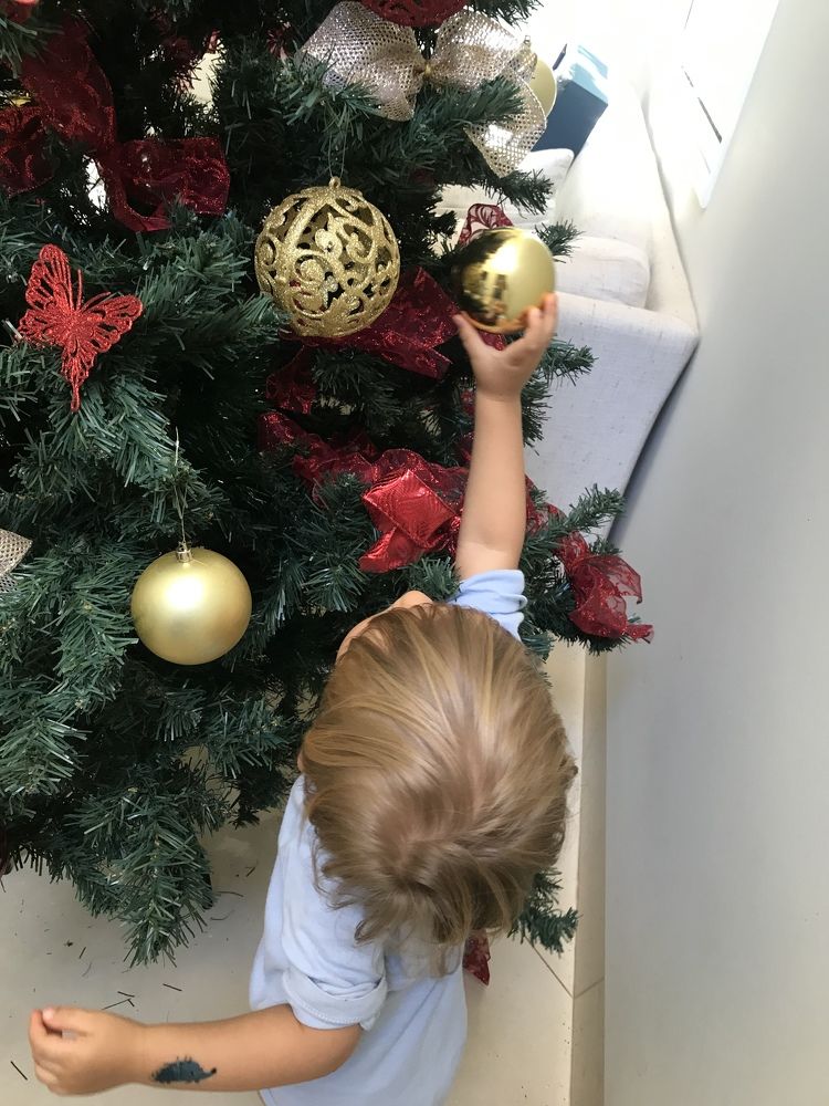 Enfeitando para o natal