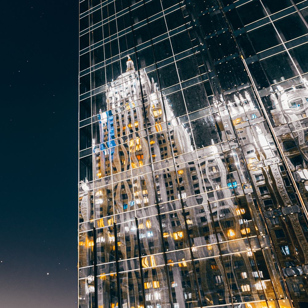 Отражение ЖК Триумф Астаны