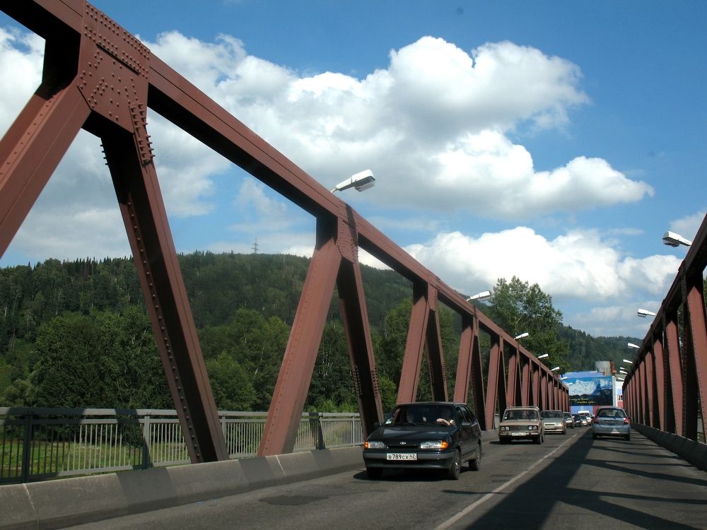 Байдаевский мост через Томь