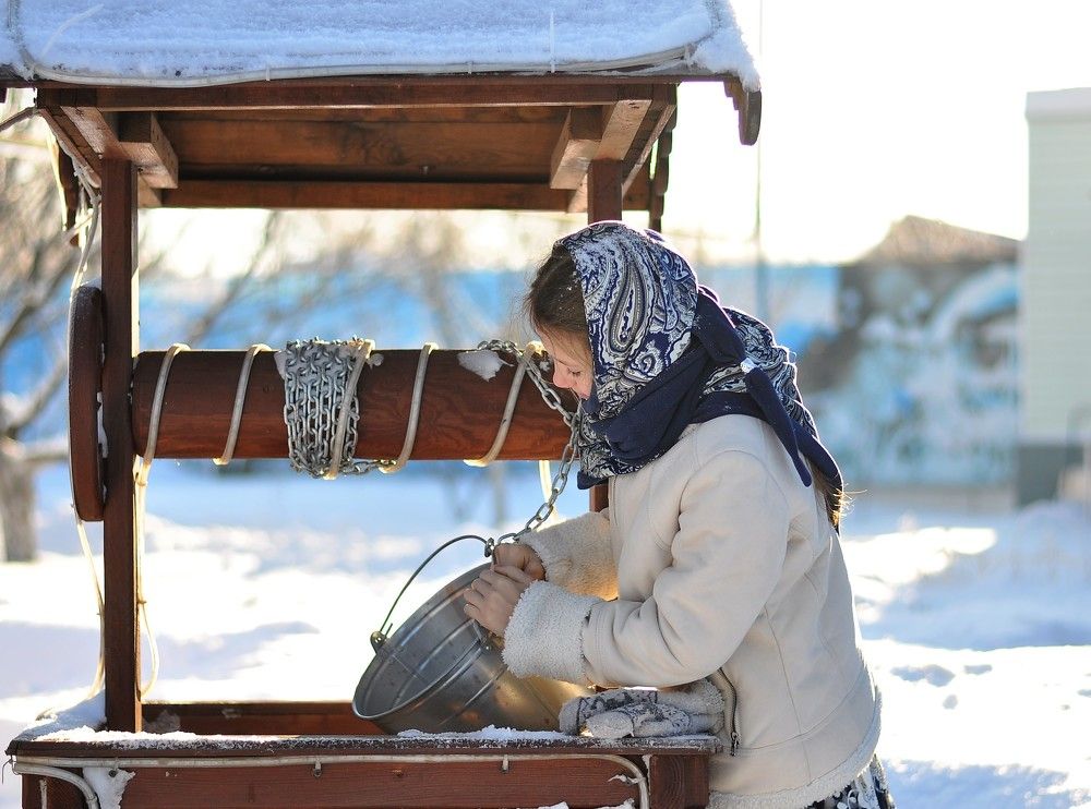 Деревенская жизнь.