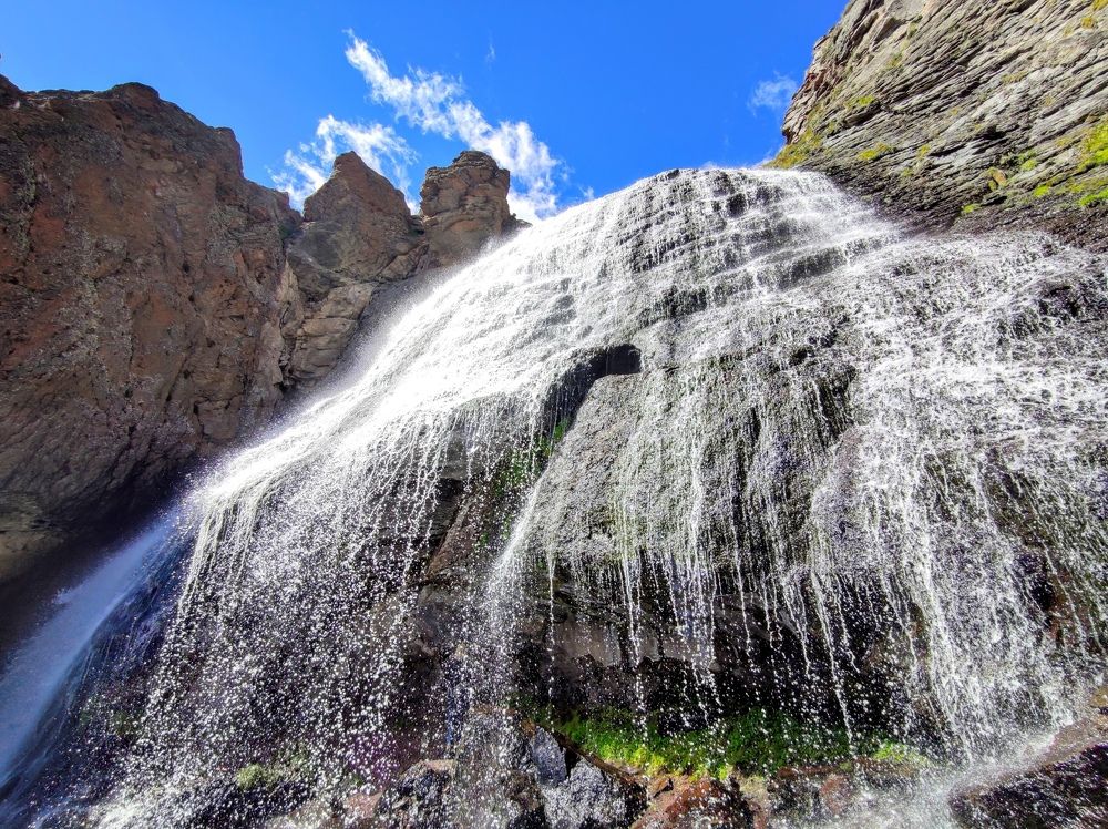 Водопад Девичьи косы (Чыранбаши-суу)