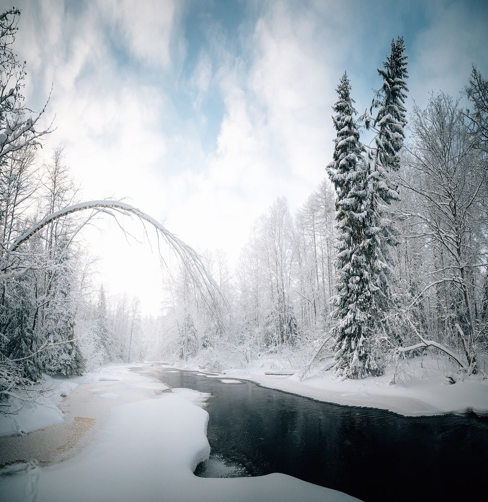 Зимняя река