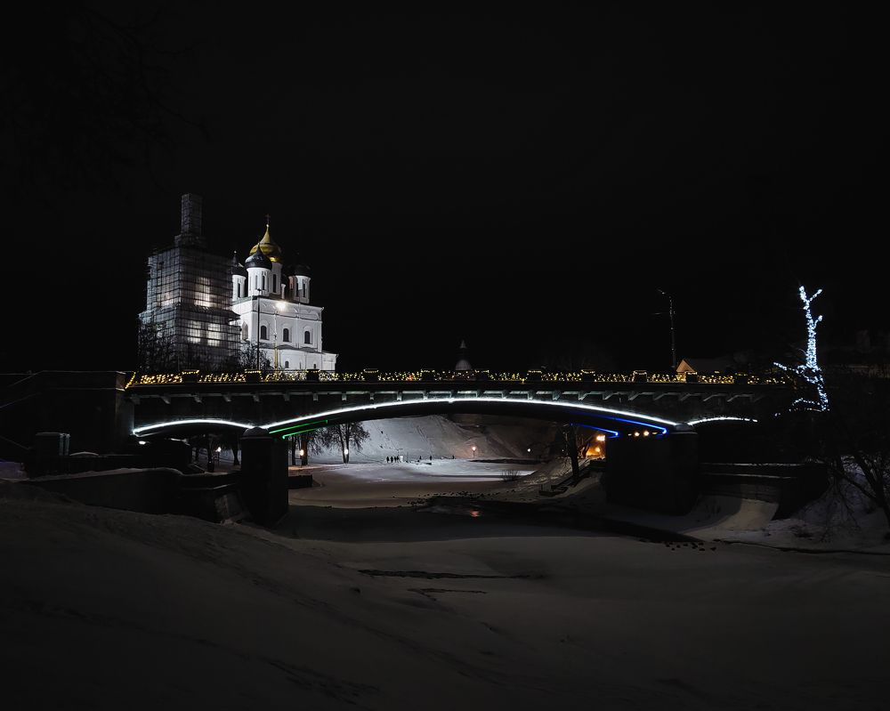 Псков Новогодний
