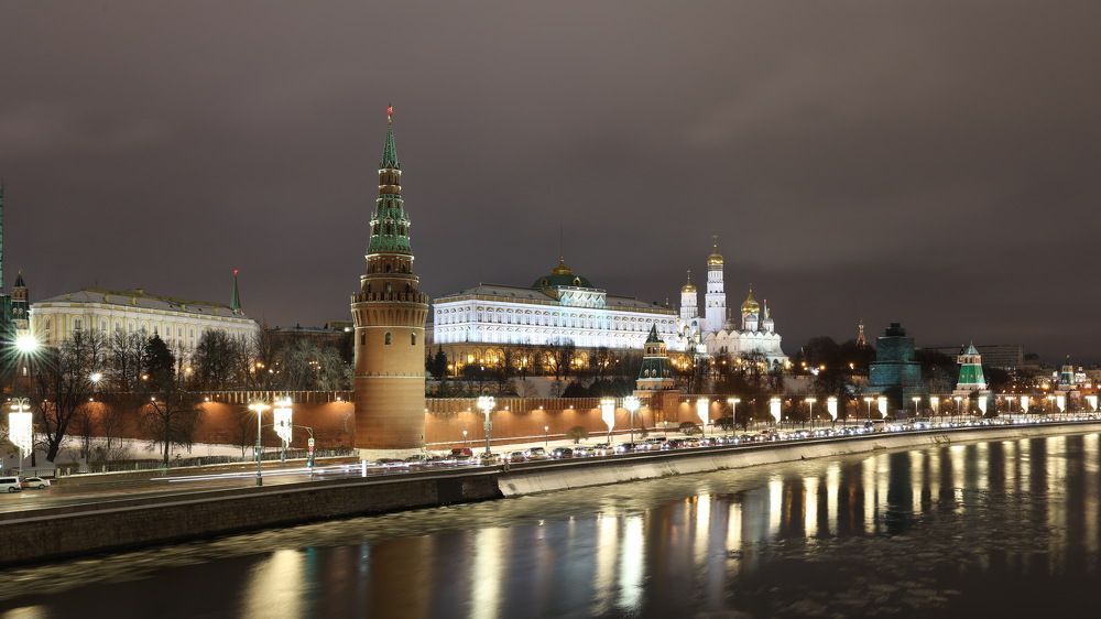 Ночной Кремль