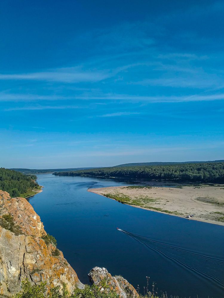 Живописные берега Томи.