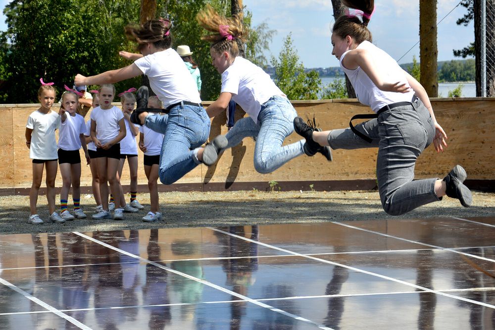 В прыжке/In the jump