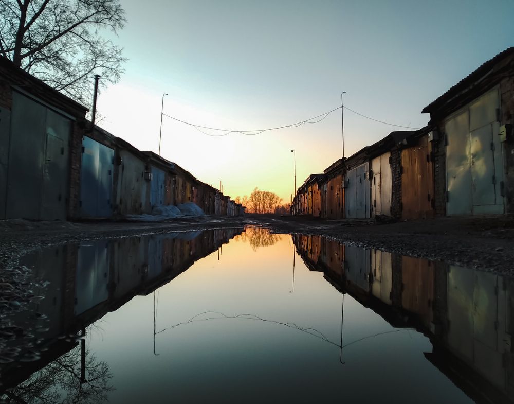 Отражение реальности.