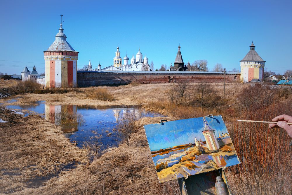 Нарисовать весну