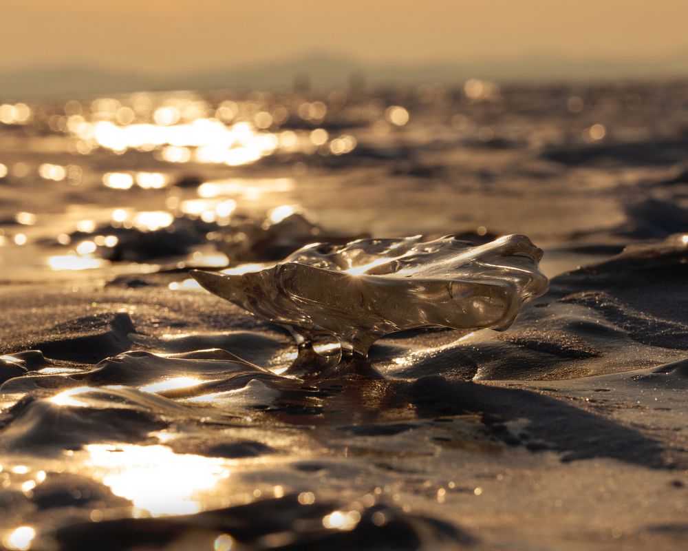 золотой лед