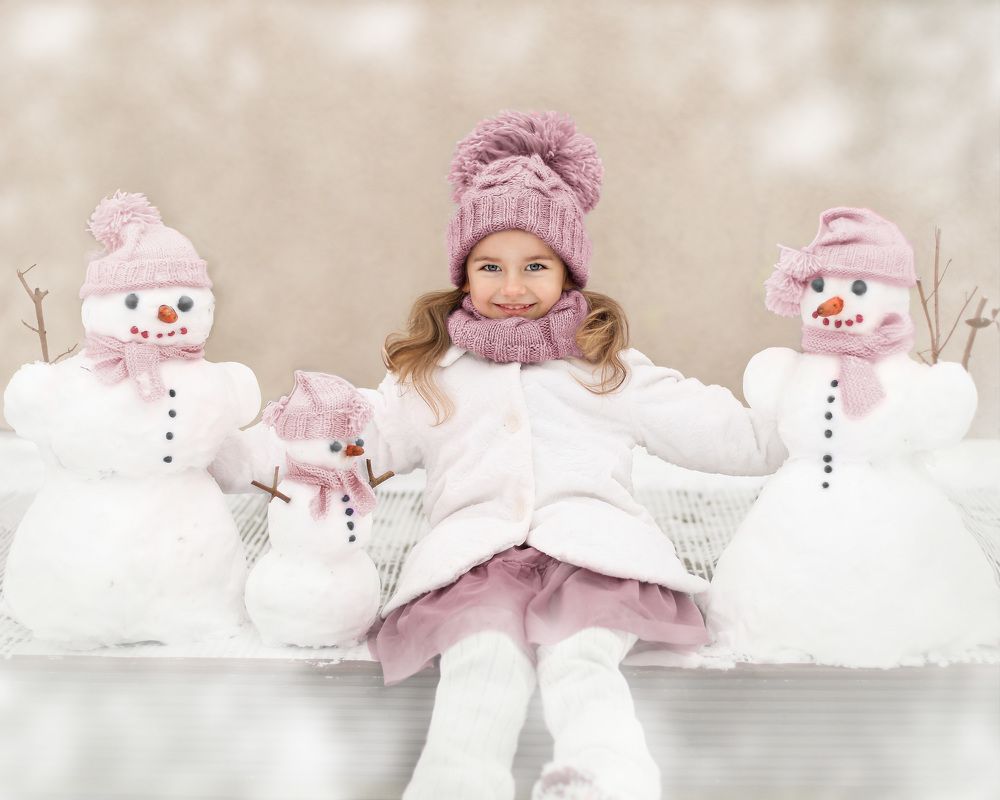 Andra и снеговики.