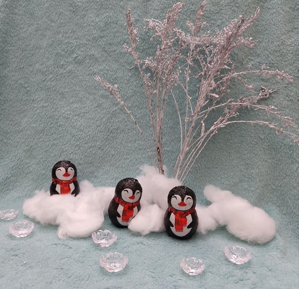 Пингвины на севери.