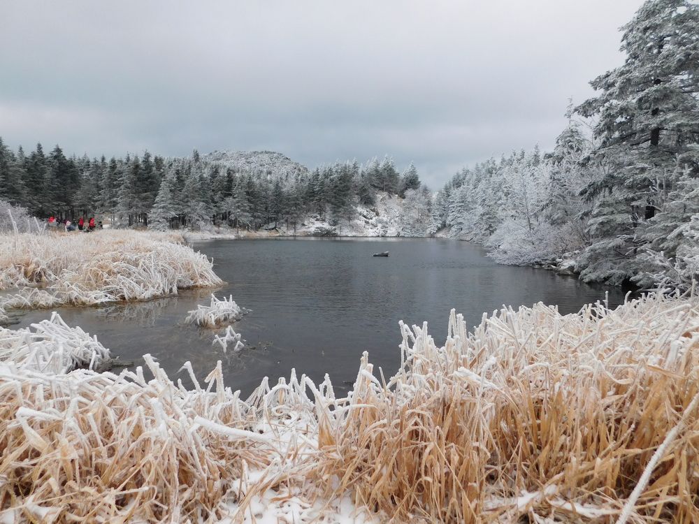 Высокогорное озеро Алексеевское
