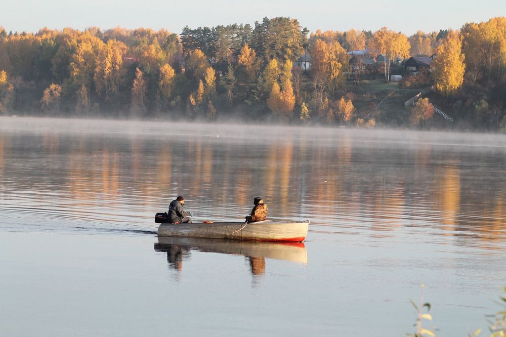 Утро на Волге