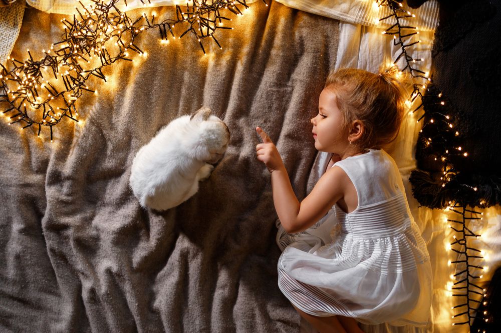 Полина и пушистик Бублик ♥️