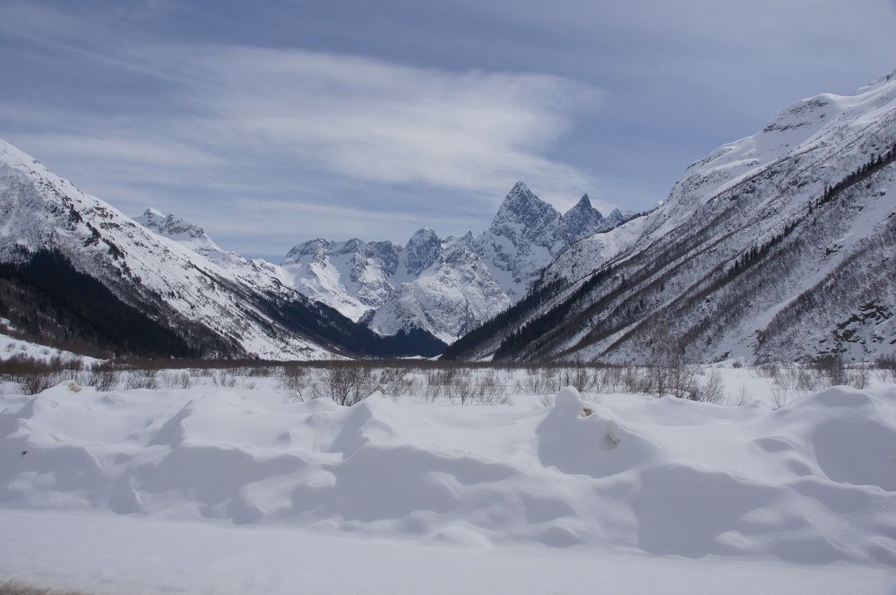 Ущелье Гоначхир, Домбай, Карачаево-Черкесская республика