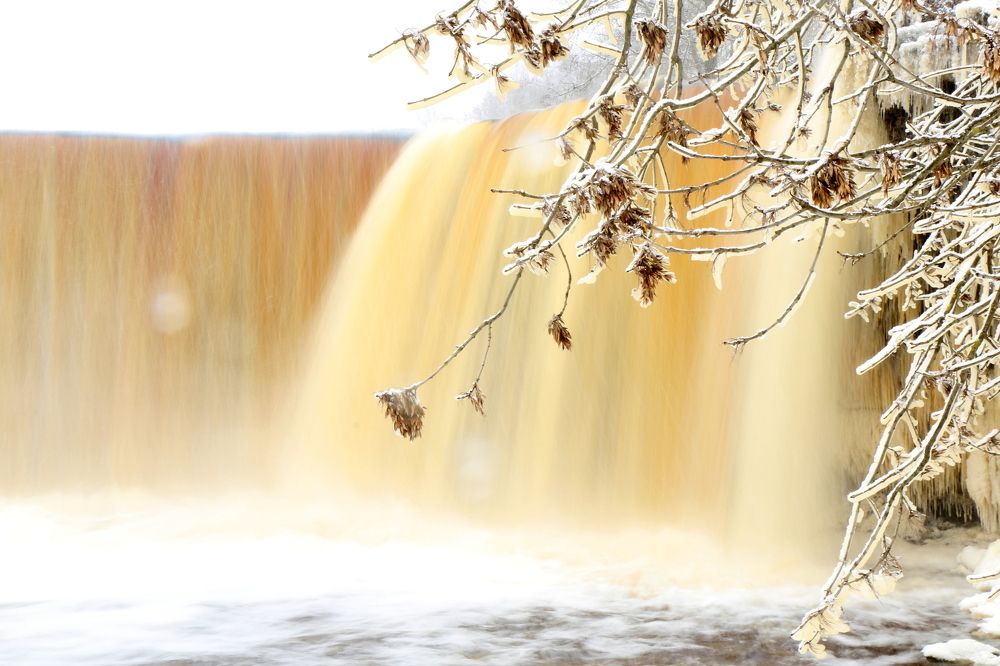 Водопад Ягала. Эстония