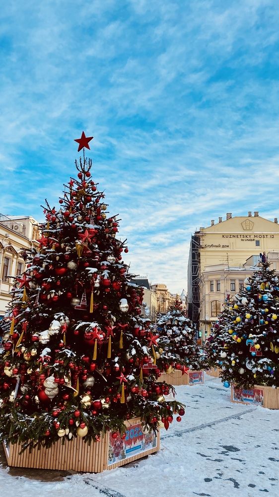Новогодняя Москва