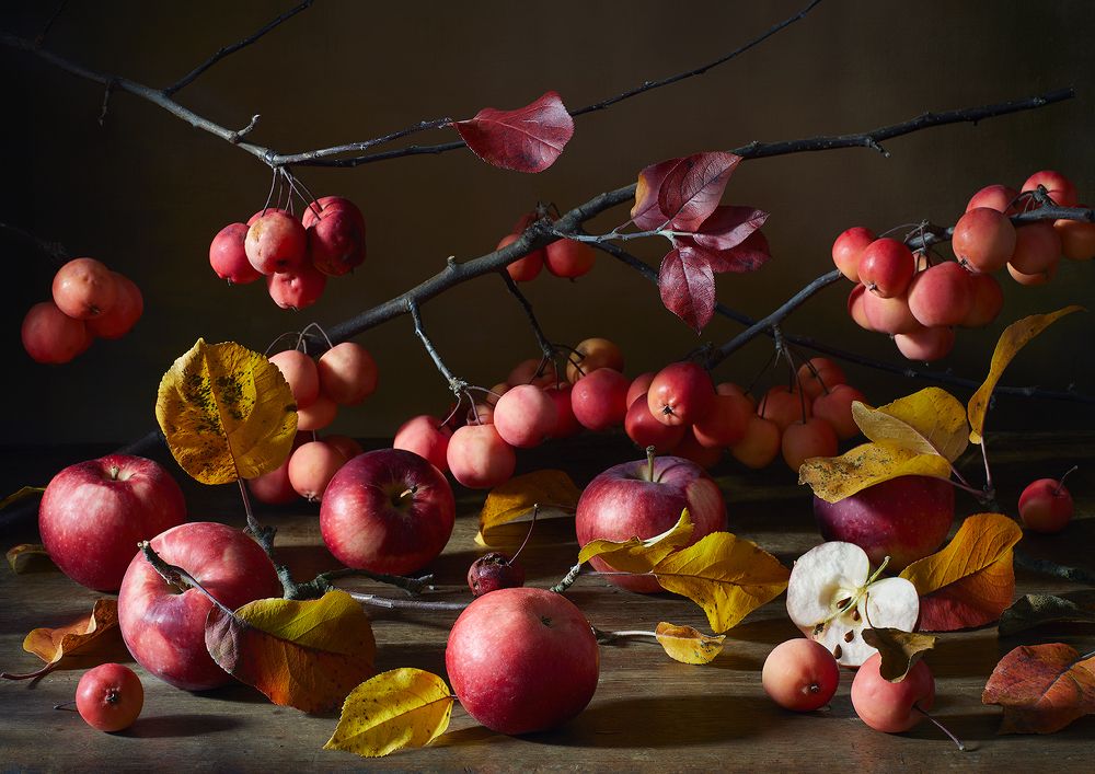 Осенние яблоки