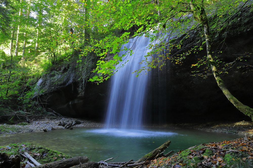 Альпийский водопад