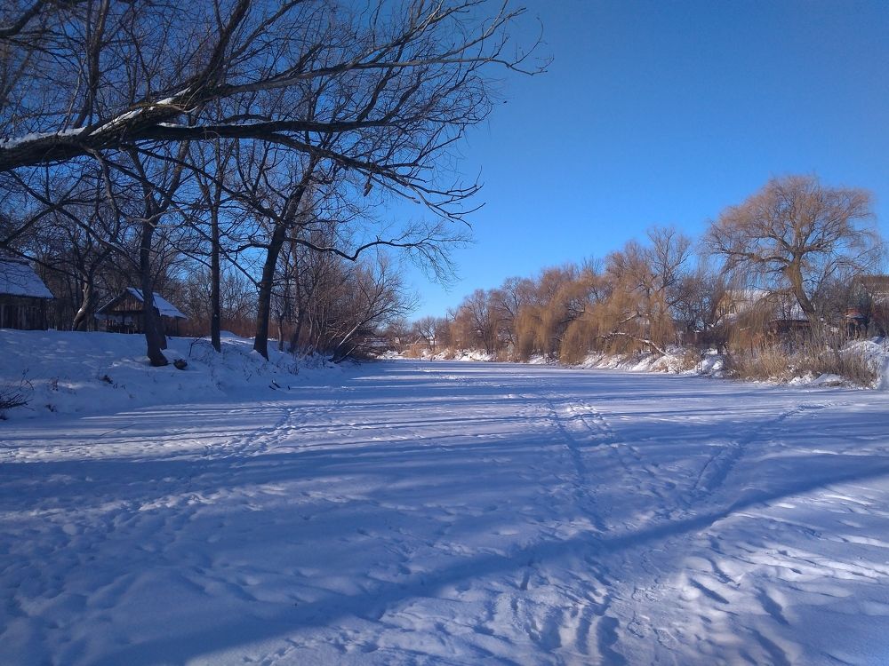 ДОРОГА ЧЕРЕЗ ЛЁД