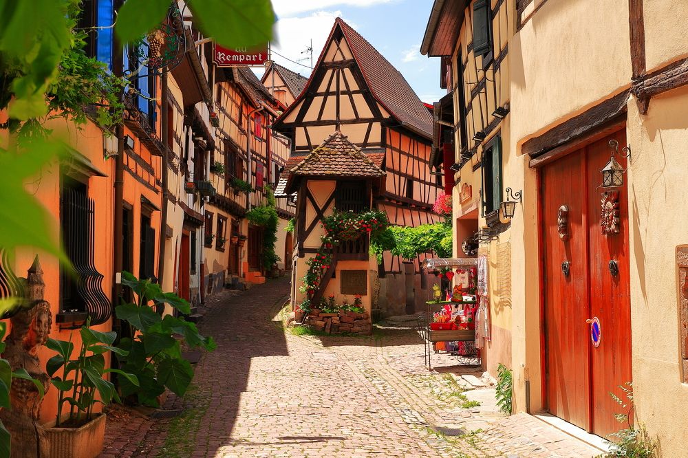 Сказочный Eguisheim.France